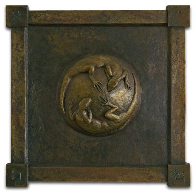 SOL (Bronze, Relief h 22 cm, 1996)