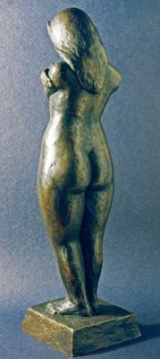 Wachtraum (Bronze, h 17 cm, 1992)