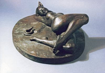 Erwachende (Bronze, 18 x 24 cm, 1994)