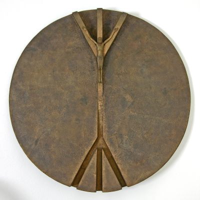 CRVX III - Lebenskreuz (Bronze, d 75 cm, 1994)
