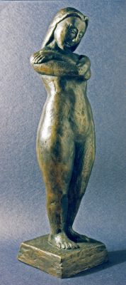 Wachtraum (Bronze, h 17 cm, 1992)